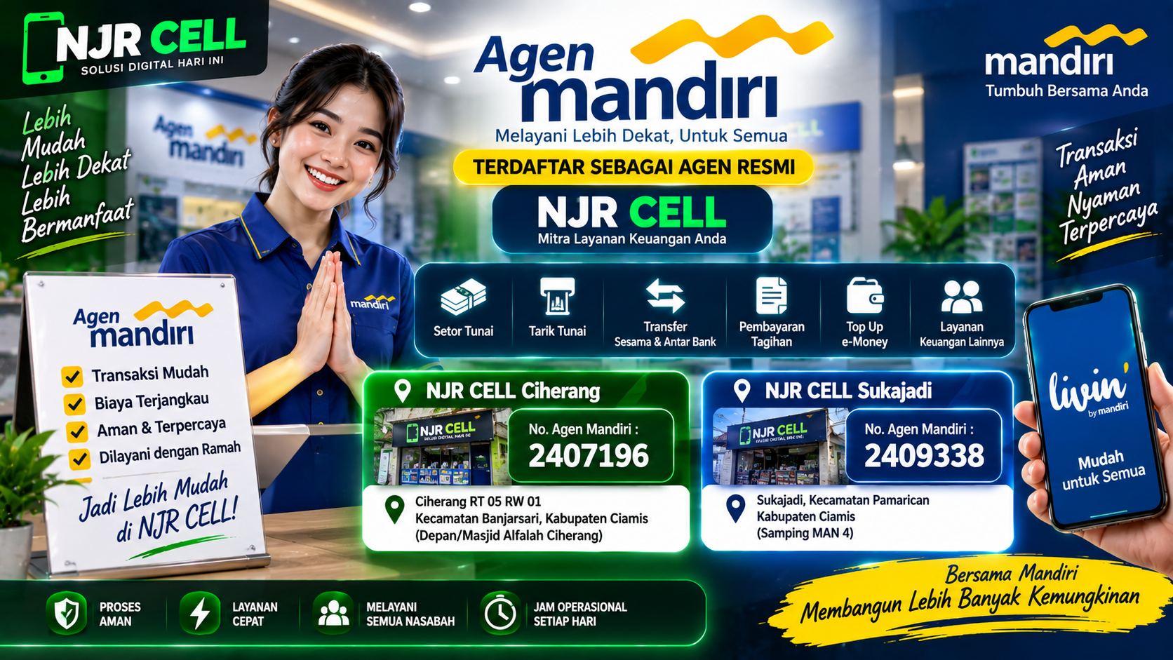 Agen Mandiri Resmi NJR CELL